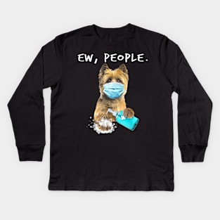 Cairn Terrier Ew People Dog Kids Long Sleeve T-Shirt